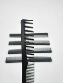 1 把黑色理发梳，适合日常使用 - 黑色 - 查看 4