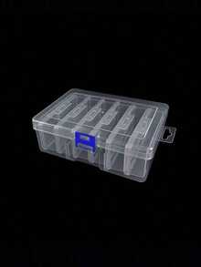 1 Bộ Hộp đựng bằng nhựa trong suốt, nhiều hộp nhựa trong suốt có khóa cài - Bền chắc, đa năng, dùng để đựng phụ kiện tóc cho bé gái, dây buộc tóc, trang sức, đồ thủ công tự làm và các dụng cụ nhỏ. - Nhiều màu - Xem 11