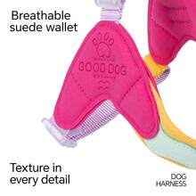 Macaroon Color Y-Shaped Anti-Pull Chest Harness For Small & Medium Dogs, Pet Outdoor Supplies - Hot Pink - View 8