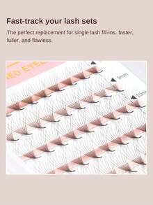 120 sợi mi giả màu nâu, độ dày 5D/7D/8D/10D, bán sỉ. - Xem 5
