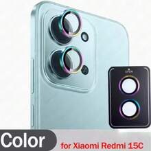 1 miếng dán màn hình Hawk Eye, phù hợp với Redmi 15/15C, miếng dán bảo vệ màn hình cường lực có vòng kim loại, miếng dán bảo vệ màn hình HD độc lập, miếng dán bảo vệ màn hình, miếng đệm bảo vệ màn hình, chống trầy xước và chống mài mòn, kính cường lực siêu mỏng chống trầy xước, miếng dán bảo vệ màn hình camera bằng kính cường lực 9H có vòng kim loại, có định vị để dễ dàng lắp đặt, phụ kiện điện thoại thời trang - Nhiều màu - Xem 15