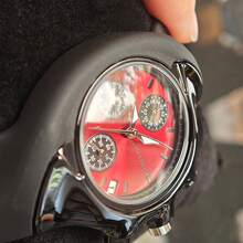 Men's Twisted Asymmetric Y2K Retro Alien Watch Multi Functional Six Needle Fashion Creative Design Gift Chronograph - one-size - View 6