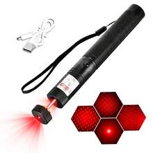 1pc Rechargeable High Power Green Laser Pointer Starry Cap: Powerful Green Laser Beam Pointer For Astronomy Demonstrations, Outdoor Camping, Cat Toys - one-size - View 8