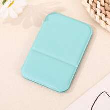 1 chiếc gương trang điểm gấp gọn cầm tay, làm bằng da polyurethane, thích hợp làm quà tặng, vật dụng du lịch, mỹ phẩm, dễ cất giữ, quà sinh nhật/tốt nghiệp, trang trí nhà cửa, đồ dùng học tập, gương, vật dụng cần thiết khi đi du lịch, gương nhỏ, vật dụng thiết yếu trong túi trang điểm, gương nhỏ gọn, gương trang điểm (Màu hồng) - Nhiều màu - Xem 12