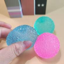 Random 1/3 Pack Fidget Taba Bubble Granular Texture Ball TPR Soft Slow Rebound Reusable Squeezing Kindergarten Activities Teenagers After School Office Desktop Stocking Halloween Birthday Party Easter 202 B5ER - 趣味紋理球-隨機1Pc - 查看 10