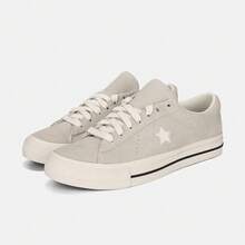 Converse Giày thể thao Chuck Taylor SEASONAL cổ thấp bằng vải canvas dành cho cả nam và nữ, mã sản phẩm A17004C. - Bụi tím - Xem 5