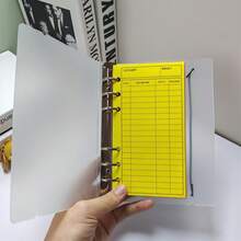 1 Set Of 12-Color Envelopes + PP Binder, Compatible With Binders, Youth Financial Management Kit, Cash Envelope Storage Folder, Used For Weekly And Monthly Financial Tracking, Holiday Gifts For Friends, Budget Planning - 12-color Envelope + PP Binder Set - View 6