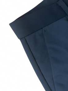 1pc Men's Slim Fit Business Casual Trousers, Spring/Summer Men's Business Casual Straight Leg Suit Pants - Light Grey - View 4