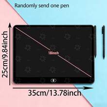 8.5" | 10" | 16" | LCD Electronic Drawing Tablet - Colorful Erasable Portable Stylus | Tabletop Game | Drawing Board | Reusable | Best Choice For School, Office, Home And Party Gifts, Beach Toys, Educational Games - Multicolor - View 13