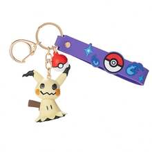 pokemon Llavero de Mimikyu, figura de muñeca genuina, colgante de juguete perfecto para decorar llaves y bolsos, mostrando tu pasión, adecuado como regalo para amigos durante la temporada de regreso a la escuela, regalo de fiesta, llavero lindo, diseño divertido, ideal para fans, gamers, coleccionistas de todas las edades - Llavero Mimikyu - Ver 10