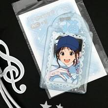 可爱十二生肖PVC卡套 | 闪亮亮片蕾丝边照片卡套 | 韩流/动漫照片钥匙扣 - 長方形 - 查看 5