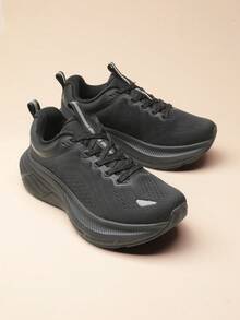 Comfortable Women's Walking Shoes With Cushioning ActiveBreeze Non-Slip Running And Tennis Sneakers | Breathable Athletic Shoes For Gym Workouts - màu đen - Xem 10