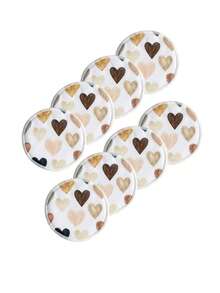 Almohadillas de lactancia orgánicas - Almohadillas de lactancia reutilizables de fibra de bambú y rayón, lavables, esenciales para la lactancia materna - Multicolor - Ver 9