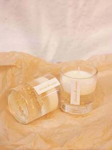 1件装香薰蜡烛礼盒，大豆蜡香氛蜡烛，舒缓压力，营造氛围，薰衣草、茉莉、柠檬、草莓、咖啡香型，精美装饰，婚礼回礼，家居装饰，适用于餐厅、卧室、浴室、书房，适合圣诞节、感恩节、平安夜、母亲节、生日、情人节等场合。 - 多香型 - 查看 4