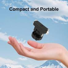 For Insta360 GO UItra PULUZ Plastic Gimbal Magnetic Quick Release Base Mount (Black) - View 7