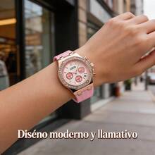 ZOEA Men Mechanical Watches - 粉色 - 查看 2