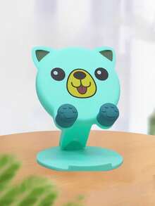 Cute Pig 1pc Desk Creative Adjustable Foldable Slouchy Cartoon Pig Shaped Phone Holder Spring Easter Gift - Multicolor - View 8