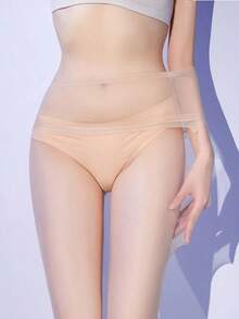 New Arrival Spring/Summer Ultra-Thin Stockings, Sexy Mesh Waistband Pantyhose, High Transparency Black Tights - Multicolor - View 6