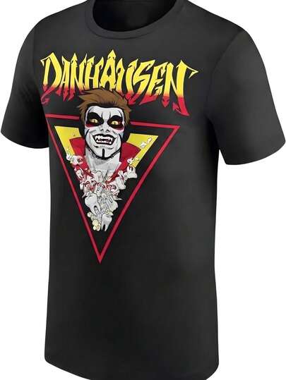 Danhausen Cursed-Shirt Pro Wrestling, Suitable Both Men And Women