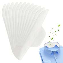 10/20/30片装自粘领撑 - 一次性隐形领撑，保持衬衫领子挺括整齐。 - 衣領貼 - 查看 2