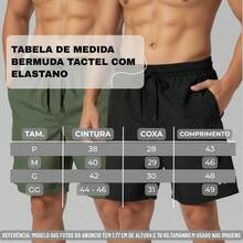 Kit Of 2 Men's Lightweight Tactel Shorts, Quick-Drying, Comfortable For Training And Everyday Wear - NEGRO/VERDE - Ver 2