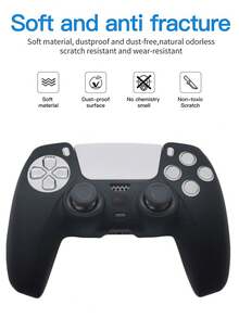 1 Set: 1pc PlayStation5 Controller Storage Bag + 1pc Game Protective Case + 10pcs Joystick Cap, Anti-Slip, Anti-Drop, Waterproof, Dustproof, Scratch-Resistant, Enhancing Gaming Experience - View 9