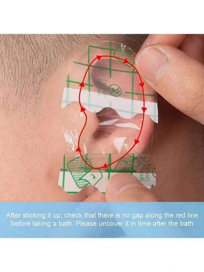 120 chiếc nút bịt tai chống nước bằng PU dùng một lần - Gói 35/75/120 chiếc dành cho người bơi lội, lướt sóng và những người đam mê thể thao dưới nước.