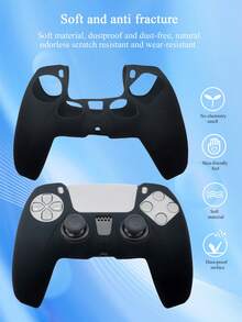 1 Set: Controller Silicone Cover + 8pcs Joystick Caps + 1 Controller Storage Bag, Anti-Slip, Anti-Drop, Anti-Dust, Anti-Scratch, Enhanced Gaming Experience - View 6