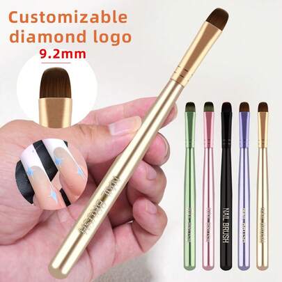 新款法式半月形笔尖美甲笔，法式美甲刷，凝胶美甲刷，清洁刷，美甲彩绘刷