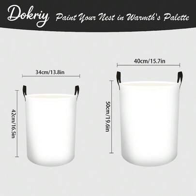 1 Giỏ đựng quần áo bẩn kiểu retro thập niên 70-60 họa tiết hoa lá và nấm, giỏ đựng quần áo bẩn chống thấm nước, giỏ đựng đồ gấp gọn dùng để chứa đồ chơi, giỏ đựng quần áo bẩn cho phòng khách/phòng tắm/phòng ngủ.