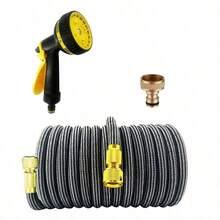 1pc Expandable Garden Hose, High Pressure Car Washing Water Pipe - B - View 7