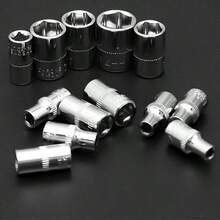 Bộ dụng cụ sửa chữa ô tô 46 chi tiết, bao gồm cờ lê đầu khẩu, cần siết, tua vít và hộp dụng cụ. - Nhiều kiểu dáng - Xem 3