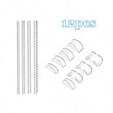KLONKEE 4/8/12/15pcs Ring Adjuster Set, 2 Styles, 12 Sizes, Ring Sizer, Ring Guard, Ring Mandrel, Polishing Cloth Ring Sizer, Jewelry Making Tools - Ring Adjustment Tool - View 10