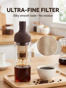 SOKANY 1000ml Large Capacity Cold Brew Coffee Pot - High Borosilicate Glass Extraction Pot Suitable For Home, Multi-Functional Cold Brew Pot Can Be Used For Coffee And Fruit Tea - 0.5L-1L - View 6