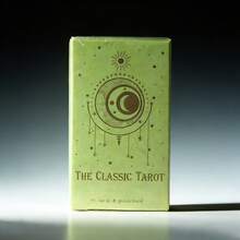 El Tarot Clásico: Baraja de 78 cartas atemporal | Obra celestial para lecturas de tarot intuitivas, exploración espiritual y perspicacia personal - Beis - Ver 1