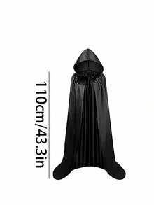 1 Bộ Mặt Nạ Ma Quỷ Giật Đu kèm Áo Choàng, Trang Phục Halloween Bằng Cao Su dành cho Người Lớn, Phụ Kiện Trang Phục Hóa Trang Bằng Cao Su - Nhiều màu - Xem 6