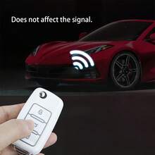 [Nuevo] Funda para llave de coche, carcasa de llave, portallaves, llavero, adecuado para Golf 4/5/6/7, Passat, Tiguan, Bora, Superb - Tipo A - Ver 7