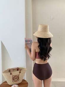 Women Tankinis - Red - View 3