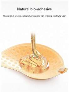 4 Pairs Of Apricot/Black Adhesive Bras, Reusable Strapless Bras, All-Season Invisible Strapless Bras, Push-Up Adhesive Bras, Summer Outfits For Women, Women's Dresses, Elegant Styles, Vacation Essentials - Multicolor - View 7