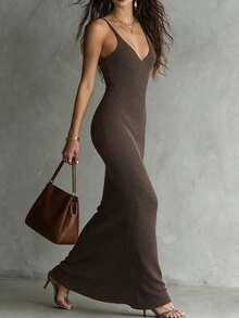 Women's Fashionable Elegant Casual Daily Urban Animal Print Long Sleeve Shirt, Professional Commuter Wear For Everyday Spring - Rust Brown - View 7