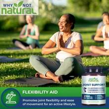 Why Not Natural Glucosamine Chondroitin MSM Joint Support Supplement 2150mg Mobility Flexibility Comfort 120 Capsules - 90G - Xem 5