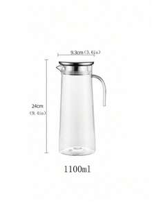 1pc Acrylic Juice Pitcher, High Wear-Resistant Tea/Beverage Dispenser - Multicolor - View 7