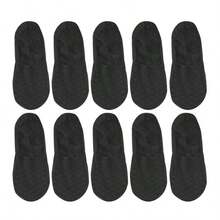 1/5/10 Pairs Of Fashionable Spring And Summer Women's Cool Feeling Skin Friendly Non Slip Mouth Polka Dot Lace Boat Scks ﻿ - Multicolor - View 19