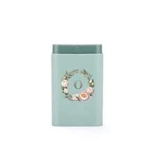 1pc Letter Mini Portable Pill Box, Travel 6 Compartment Pill Organiser, Unisex Pill Box, Initial Letter Printing Pill Container Moisture Resistant Medicine And Vitamin Container Dispenser Organiser, Letters A-Z, 26 Letters To Choose From, Pill Container First Aid Kit Medical Kit Outdoor Travel Accessories Dormitory Essentials - Mint Green - View 33