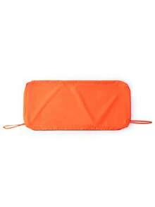 1 buah Sarung Bantal Lempar Persegi Oranye untuk Luar Ruangan, Sarung Bantal Sofa Warna Polos Modern dengan Resleting, Cocok untuk Teras, Tepi Kolam Renang, Pesta, Halaman - oranye - View 12