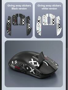 X4 无线蓝牙三模式可充电静音游戏鼠标，1000Hz 报告速率，轻巧 - 查看 10