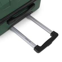 YONSLY Suitcase 16/20/24/28 Inches With 4 Wheels 360° Combination Lock Mesh Pocket Soft Rubber Handle Lightweight Large Travel Suitcase For Vacation - 深綠 - 查看 7