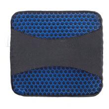Universal Hex Gel Car Seat Cushion For Auto Truck Tractor And Wheelchair Black And Blue - 1 - 查看 2