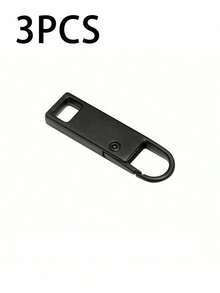 1/3/5个装可拆卸金属拉链头，拉链替换件（升级），适用于行李箱、服装、夹克、背包、靴子、钱包、外套 - 防盗 - 安全拉链 - 拉链头替换零件 - 多色 - 查看 10