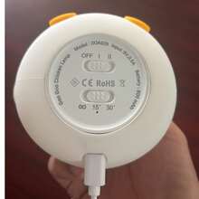 Silicone Tap Chicken Night Light, Rechargeable Bedside Lamp, Eye-Caring Sleep Light, Ideal Gift For Boyfriend/Girlfriend - Chicken [Warm Light + Three Dimming Levels + Timer] - View 9